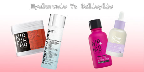 Hydrate or Exfoliate? Hyaluronic Acid vs. Salicylic Acid