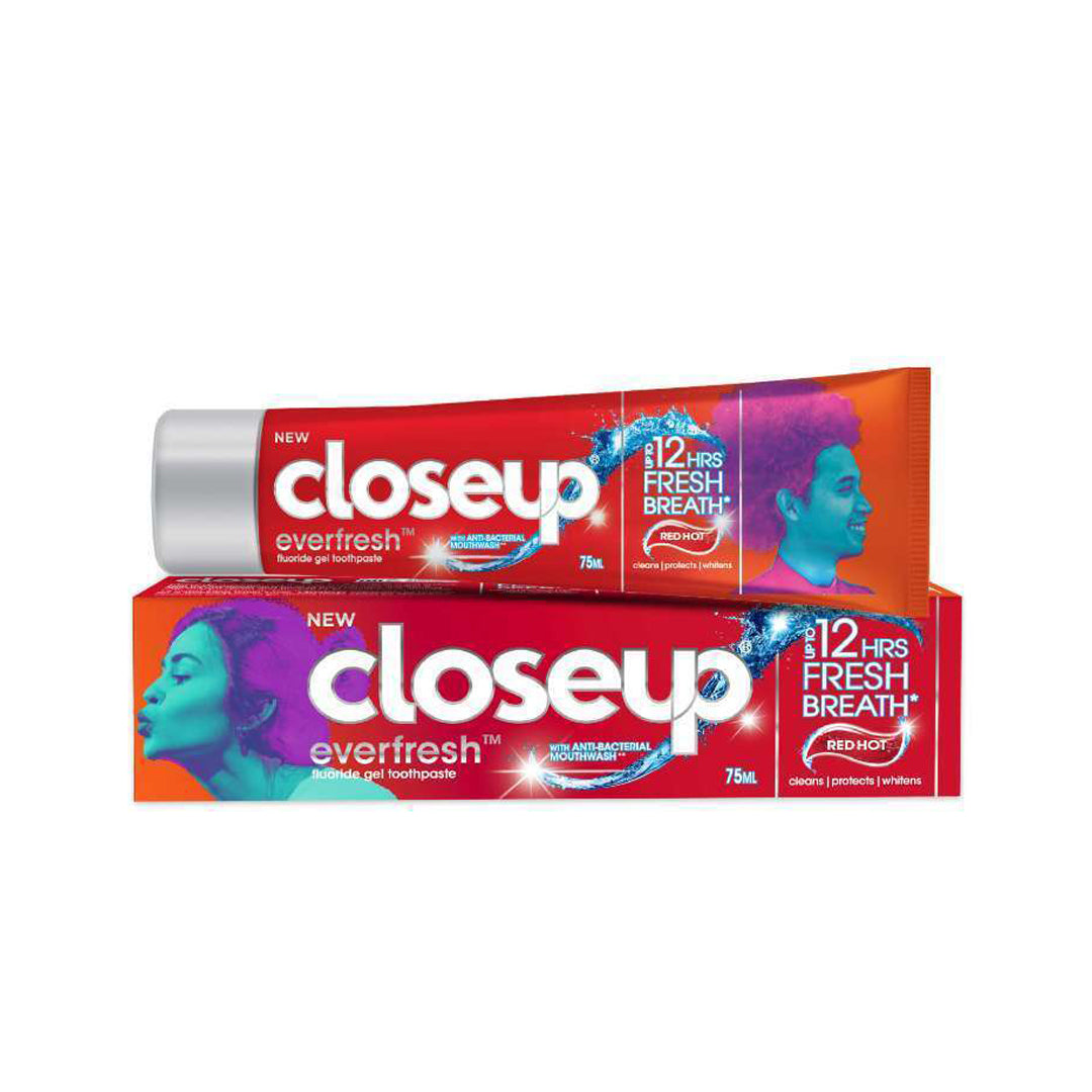 Closeup Everfresh Toothpaste, Red Hot - 90g