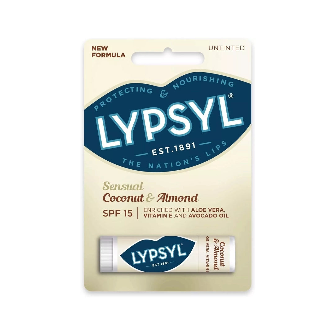 Lypsyl Sensual Coconut & Almond SPF 15 Lip Balm