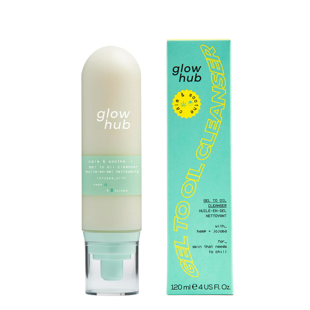 Glow Hub Calm & Soothe Gel to Oil Cleanser - 120ml