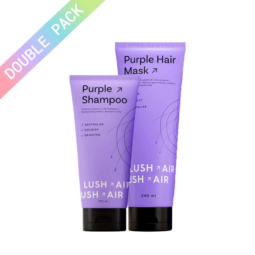 Lush Purple Shampoo & Mask Duo for Blonde Hair