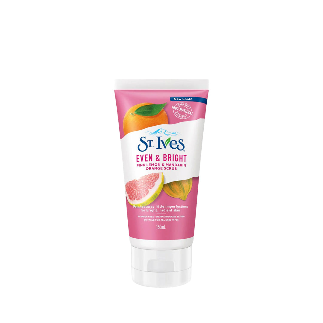 St. Ives Radiant Skin Pink Lemon & Mandarin Orange Scrub - 150ml